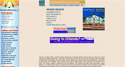 Desktop Screenshot of miami-beach.eastcoastdirectory.com