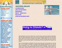 Tablet Screenshot of daytona-beach.eastcoastdirectory.com